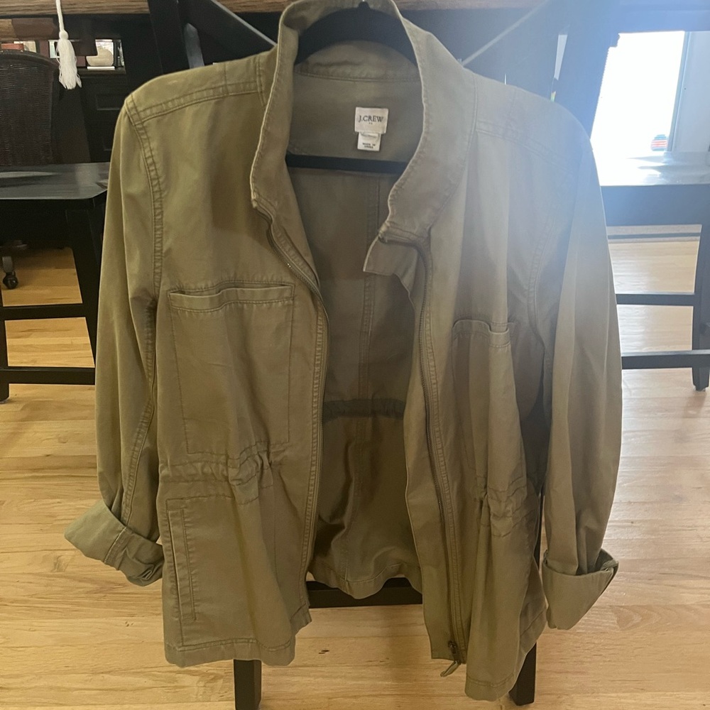 J.Crew Khaki Utility Jacket